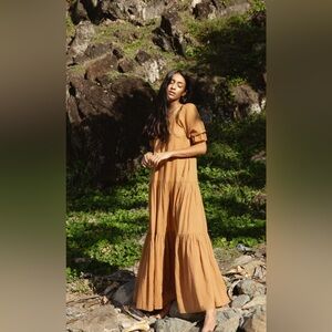 Daughters of India Sahana Gown ~ Desert